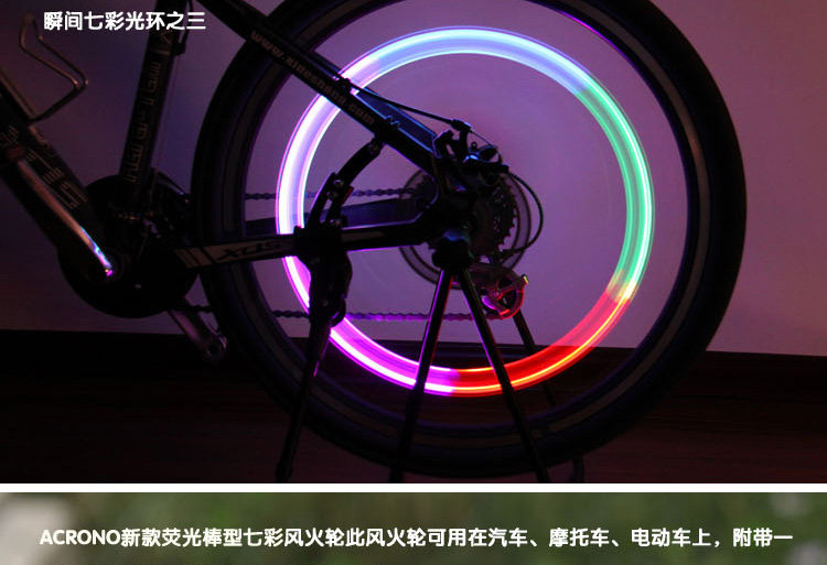 Lumière vélo COOLCHANGE - feux de Valve - Ref 2397894 Image 8