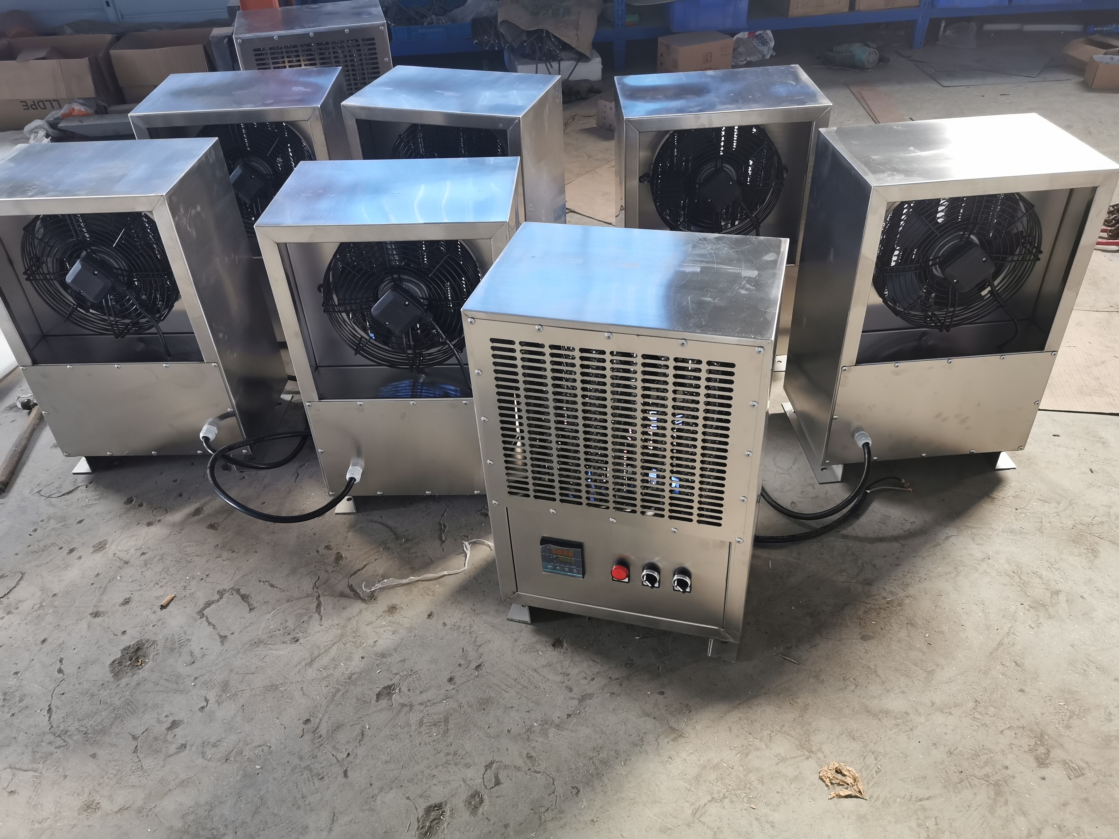 440V 380V Marine Heater Hot Air Heater Indoor Air Heater Dryer Greenhouse Plant Heating Supply