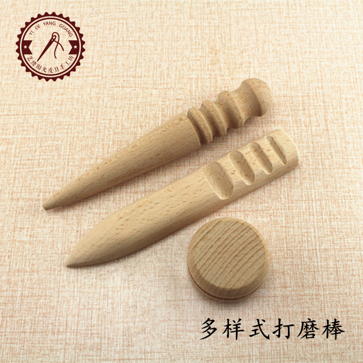 Leather Polished Rod Handmade Diy Leather Art Tool Leather Seal Edge Polished Rod Leather Grinding Edge edge Processing