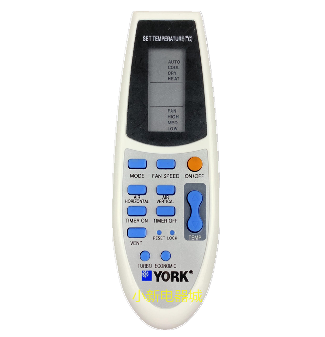 YORK York R92 BGE R91 BGCE R91 BGE R91A BGE air conditioning remote control
