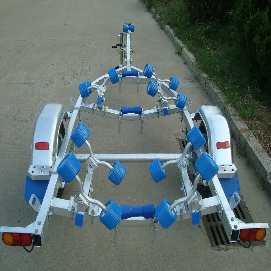 Yacht Trailers Fiberglass Boat 3 3 m Submachine Boat Cart Road Subboat Cart FRPYS330R Manufacturer Direct