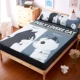 Phim hoạt hình giường ngủ Simmons đơn bảo vệ che bụi che phủ 1,2m1,5 mét drap giường spa
