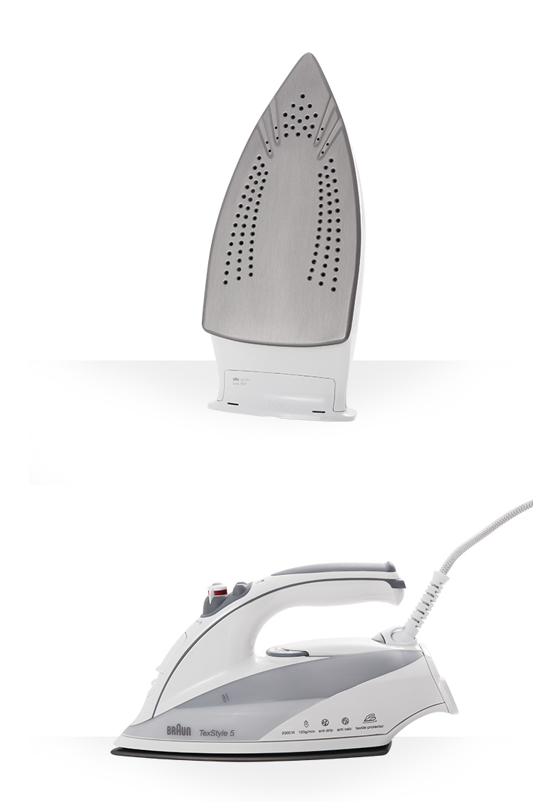 Bàn ủi hơi nước gia dụng Braun TS535TP Mini Mini - Điện sắt máy là tóc mini