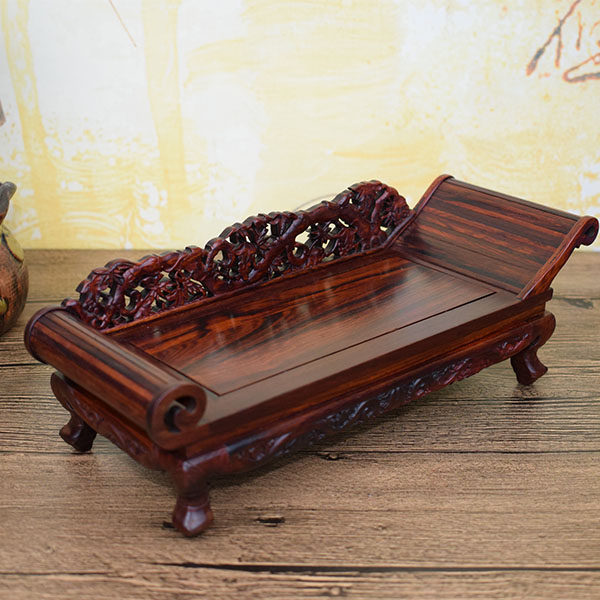 Upper grand mahogany crafts Ming Qing classical miniature furniture red acid lakeshift model of mahogany