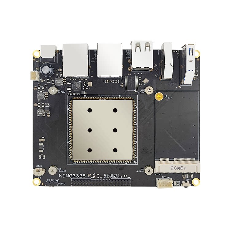 荣品瑞芯微RK3328安卓linux RK3328双网口 开发板 核心板King3328-阿里巴巴
