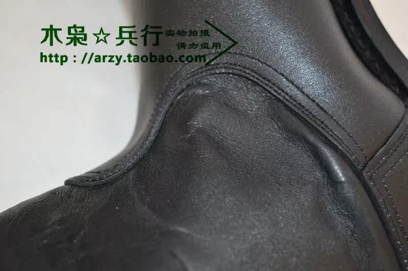 Boots militaires en cuir - Ref 1398524 Image 3