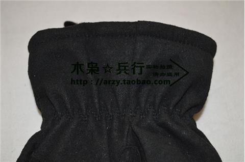 ★ 木 枭 ★ Chính hãng 06 Găng tay mùa đông mặt đất Cotton Đen Lạnh Không thấm nước Quạt quân sự Full Finger Mountain Bike ngoài trời găng tay chống nắng nam cao cấp