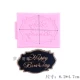 Bánh sô cô la fondant khuôn năm cánh dài kẻ sọc bánh quế dập nổi tình yêu kỹ thuật nướng khuôn silicone - Tự làm khuôn nướng