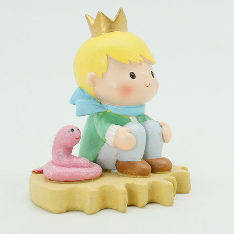 Trang trí bánh nướng fondant Hoàng tử nhỏ cảnh hoàng tử trang trí bánh Cartoon chủ đề trang trí bánh trang trí - Trang trí nội thất đồ dcor vintage