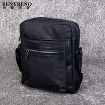 Benny Bennu mens shoulder bag Oxford cloth mens bag Crossbody bag Business leisure bag Mens bag tide bag