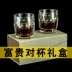 BOHEMIA Whisky Glass Séc Nhập khẩu Crystal Glass Rượu vang châu Âu Cup Cup Mug Glass Glass ly rượu vang cao cấp Rượu vang