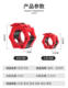 Dumbbell Buckle for Quick Fixing, Barbell Buckle Accessories, Lock Buckle, Quick-Release Snap Ring Nut, Olympic Bar 25 Lever Clamp Nut Piece