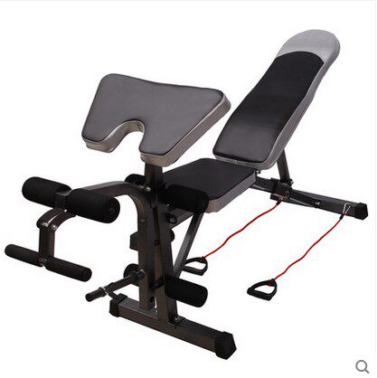 Luxury multi-functional dumbbell bench on the bench on the bench dumbbell and biceps calf for men