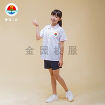 Shantou Jinping District Waima second small school uniform womens summer autumn and winter clothes padded vest series Jinyuan school uniform customization