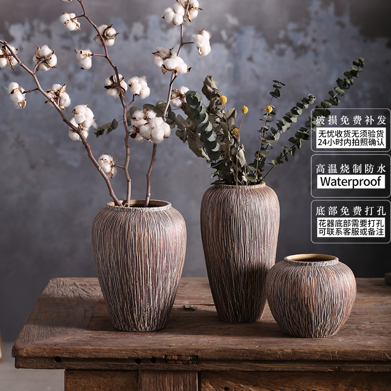 Jingdezhen ceramic vase furnishing articles sitting room flower arranging all over the sky star, Nordic small pure and fresh and dried flowers hydroponics ins style