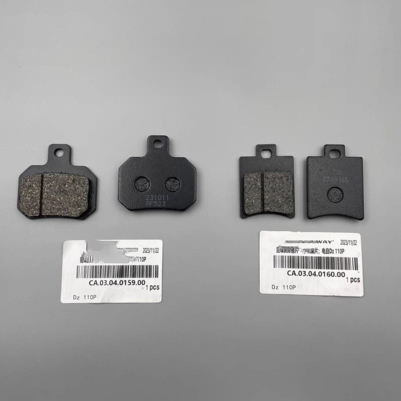 Suitable for Ninebot Orion Dz110P Front Disc Brake Friction Pads and Rear Brake Pads