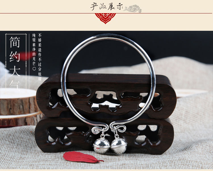 Bracelet de cheville Femme UN ORFEVRE en Argenterie - Ref 3101397 Image 14