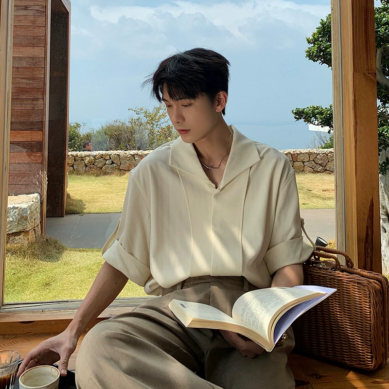 Summer shirt, high-quality style, oversize