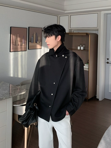 Зимняя трендовая рубашка, увеличенная толщина, оверсайз