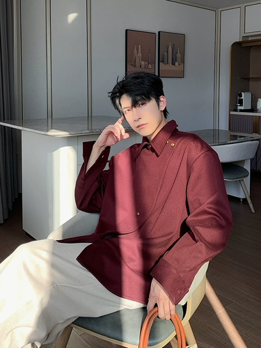 Зимняя трендовая рубашка, увеличенная толщина, оверсайз