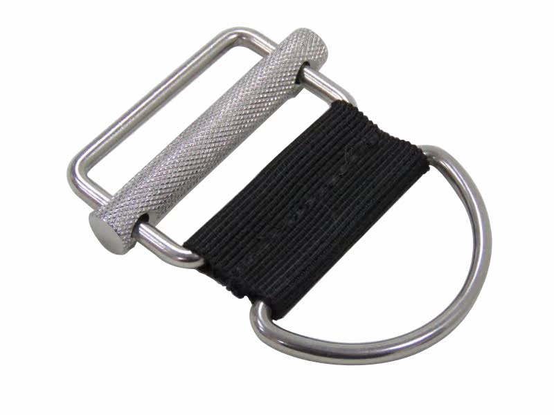 Diving BCD Back Fly Side Jacket SS316 Stainless Steel 50mm Knurled Buckle D Buckle Combination