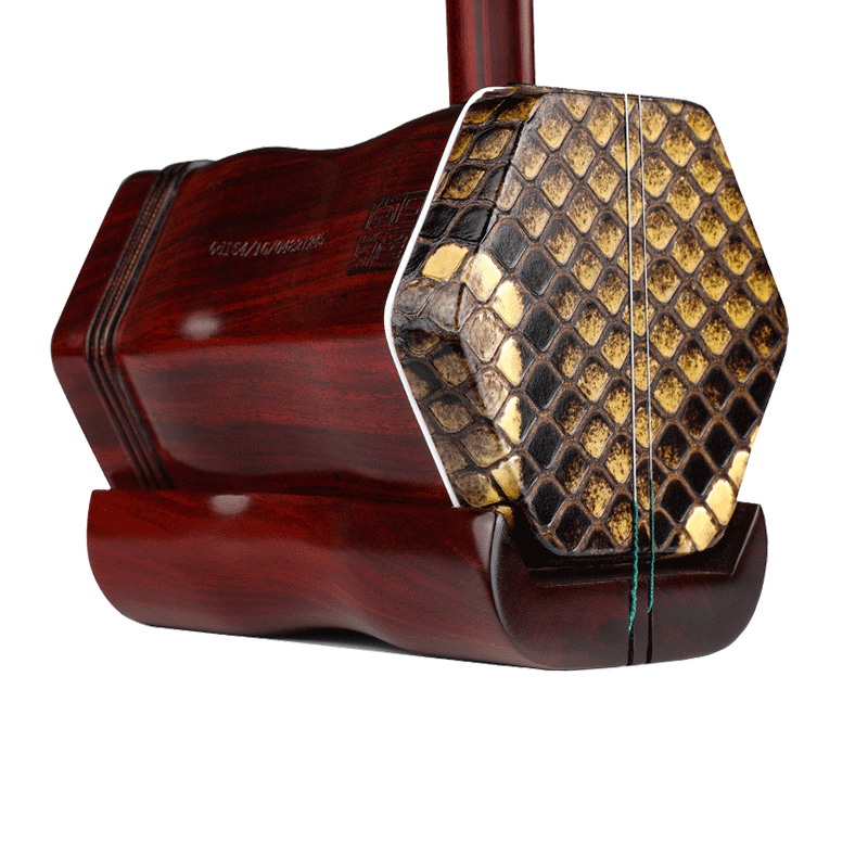 Zhengyintang erhu musical instrument professional playing Suzhou erhu factory direct sales hand-skinned red sandalwood large volume huqin