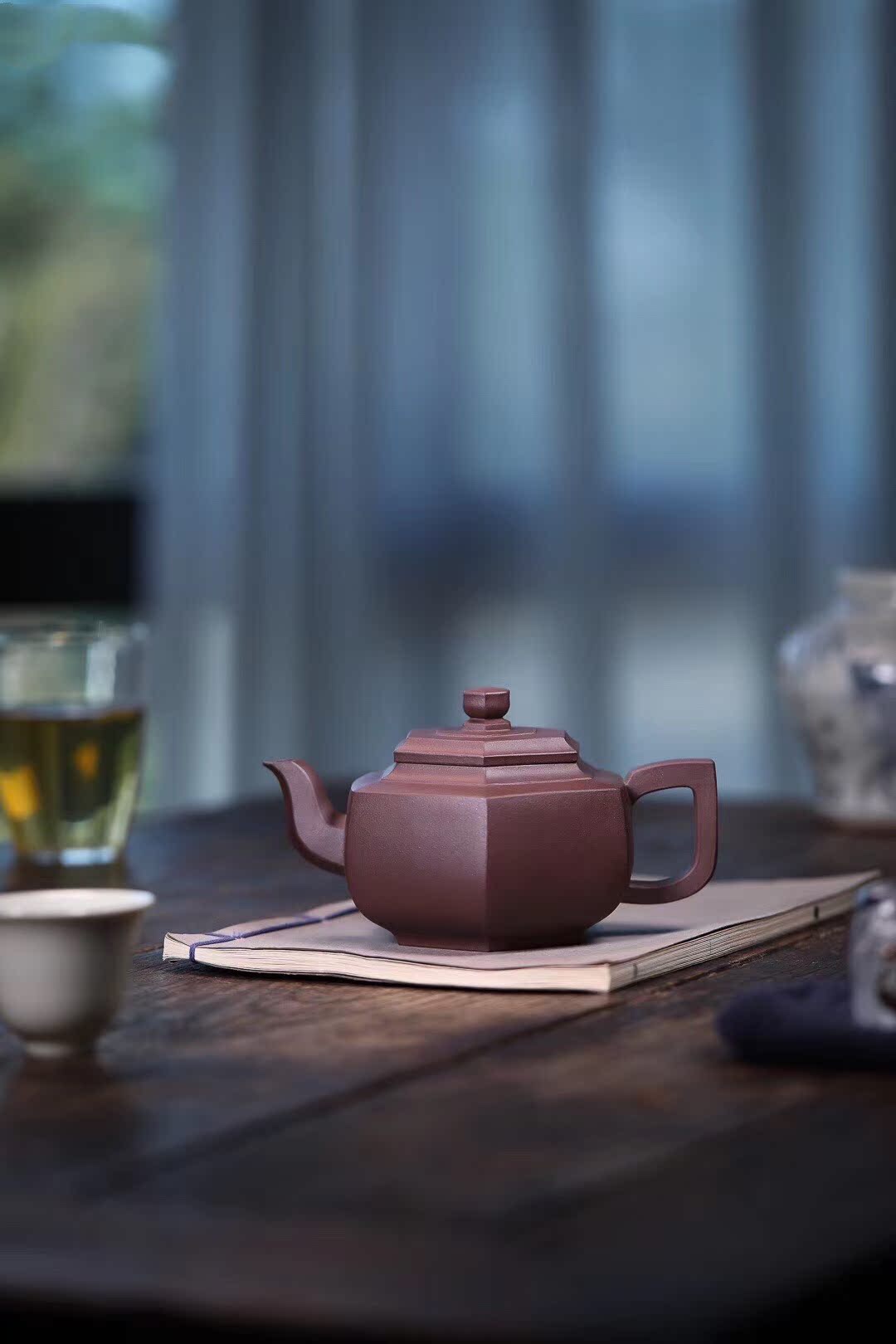 Tao Xiangxuan Yixing Zisha teapot Liufang Xuehua raw ore purple mud handmade capacity 350ml