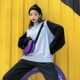 Mùa thu phiên bản Hàn Quốc của ulzzang Harajuku bf phong cách hoang dã đơn giản màu rắn không tay áo len lỏng lẻo mặc vest đồ vest nữ