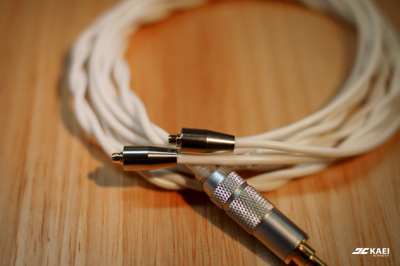 US 7N single crystalline copper silver headphone line 8 shares balance 2 5 4 mmcx 0 78 0 75 custom line