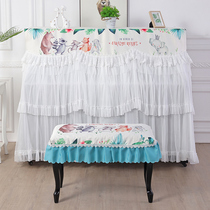 (Piano Hood Full Bag) Han Style Piano Hood Cartoon Piano Full Hood Open Design Fabric Strap Inner Lining Impermeable