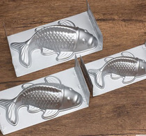 Anodized aluminum carp-shaped baking cake mold rice cake mold Fish jelly steamed buns Fish frozen food baking tools