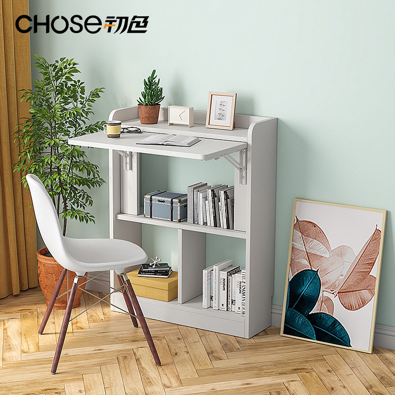 Nordic Folding Desk Multifunction Dining Cabinet Small Family Type Table Home Minima Table Desktop Writing Computer Desk