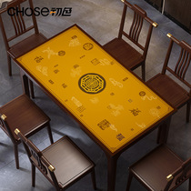 Light extravagant High sense waterproof and anti-oil PVC home rectangular table cloth free of washing thermal insulation and burn-proof table cushion 2022 new