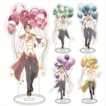 Cute cool boys cool and a little bold kids acrylic Dali cards acrylic ornaments