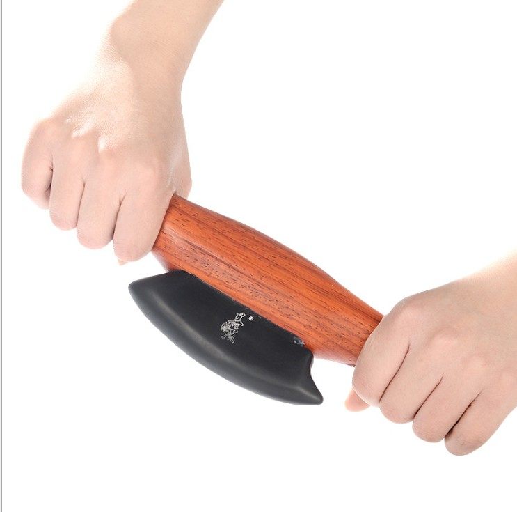 Bianstone scraping knife scraping board whole body universal household back, neck and leg scraping instrument non-electric good fate