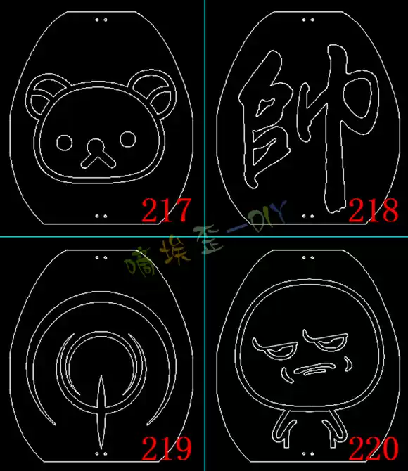 塑料標記板LOGO羽毛球拍 LOGO板 網球拍LOGO模板DIY定製