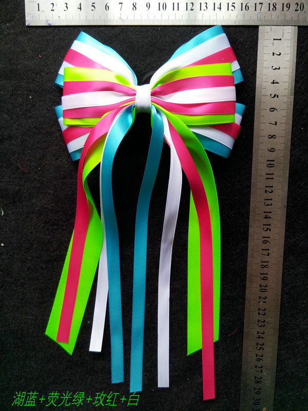 Cheerleading fitness playground Comic Dance Performance Props Full Preferential Hot Selling Butterfly Knot Hair Accessories Hair Accessories