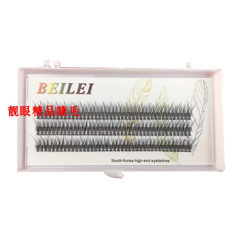 Ghép lông mi 0,07 đơn thẩm mỹ viện chuyên nghiệp đơn cụm trồng tóc giả lông mi hình đuôi cá nóng chảy - Lông mi giả lông mi chồn