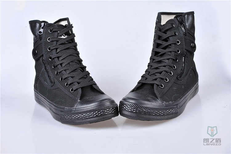 Bottes militaires en toile - porter - Ref 1398388 Image 18