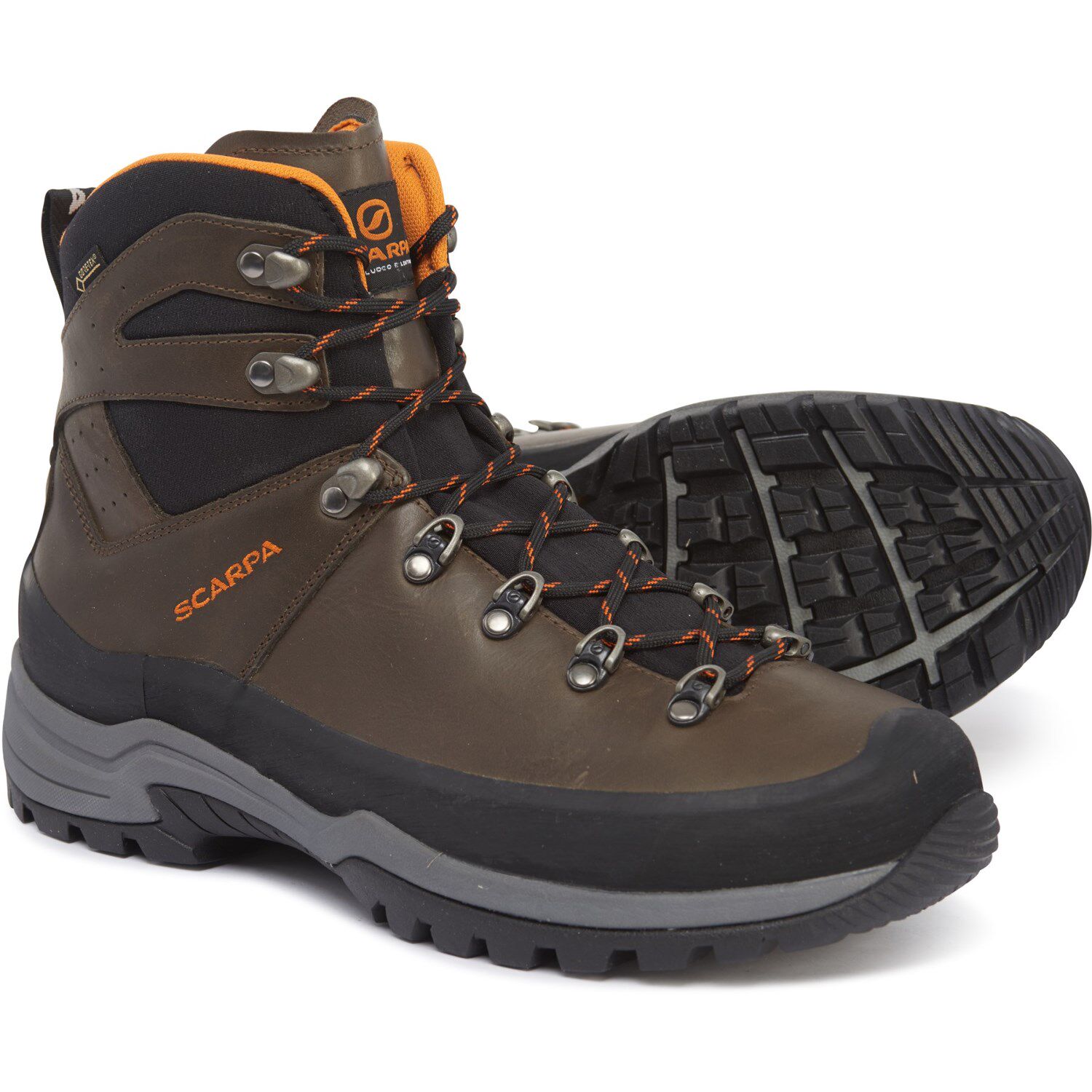 Scarpa R-Evolution GTX men's full waterproof full leather Italian original heavy hiking shoes