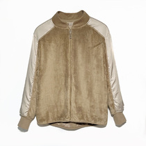 Yijiu earthy yellow coral velvet autumn and winter breathable antistatic warm patrol velvet suit