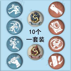 Identity V Flywheel Badge Survival Supervision Window Pop Round Bright Film 58mm Peripheral Pendant