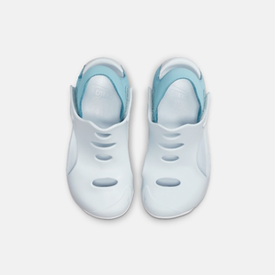 Nike耐克童鞋2022夏新款儿童魔术贴一脚蹬包头沙滩凉鞋DH9462-601