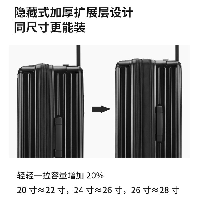 Dream Traveler front open suitcase multi-functional zipper trolley case universal wheel universal wheel suitcase large capacity suitcase for men and women