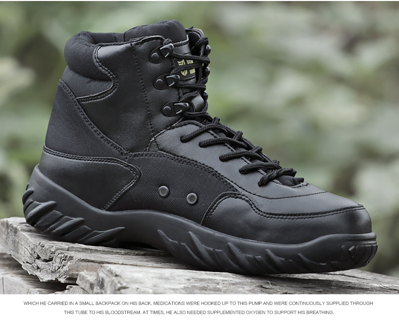 Bottes militaires pour homme - amortissement - Ref 1402597 Image 18