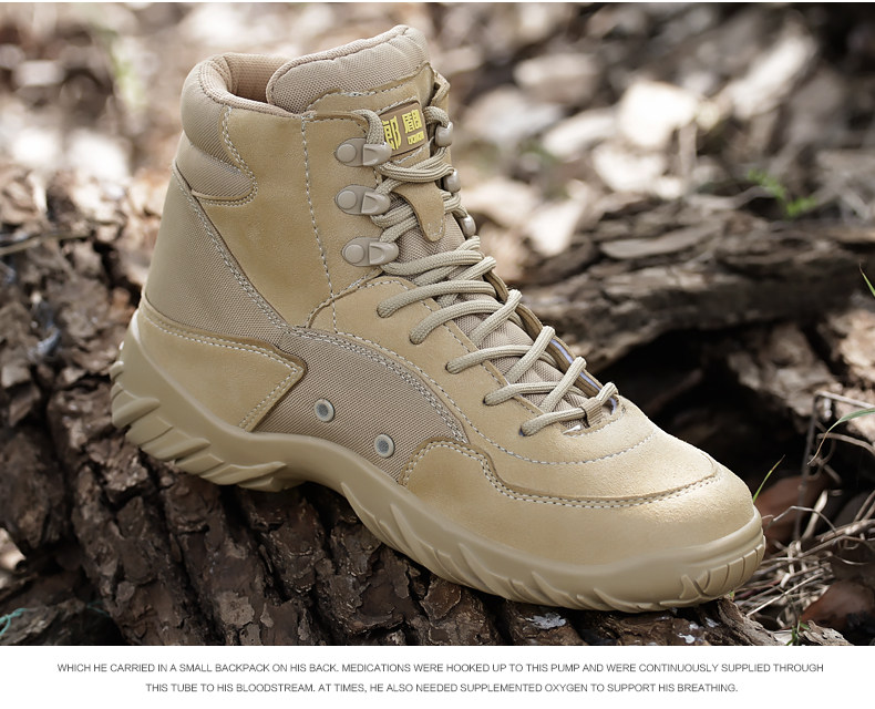 Bottes militaires pour homme - amortissement - Ref 1402597 Image 26