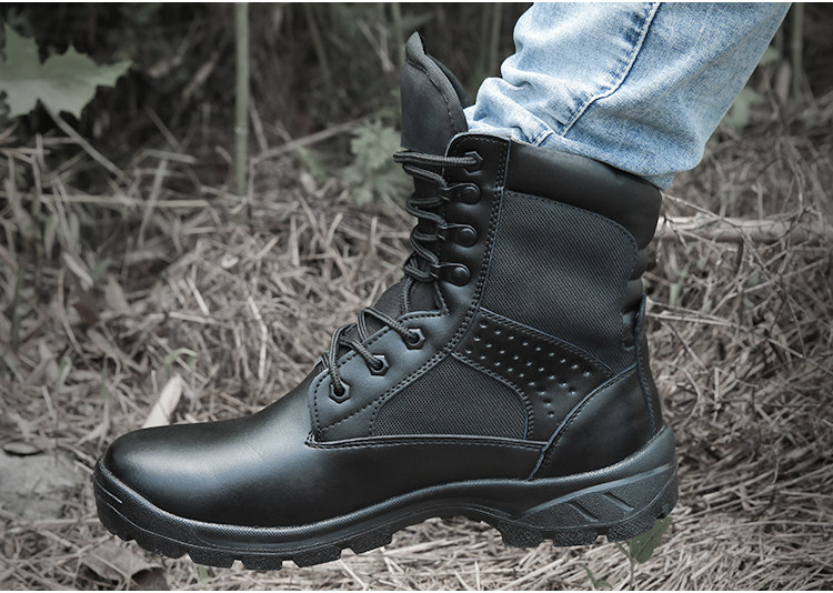 Bottes militaires pour homme - porter - Ref 1402598 Image 20