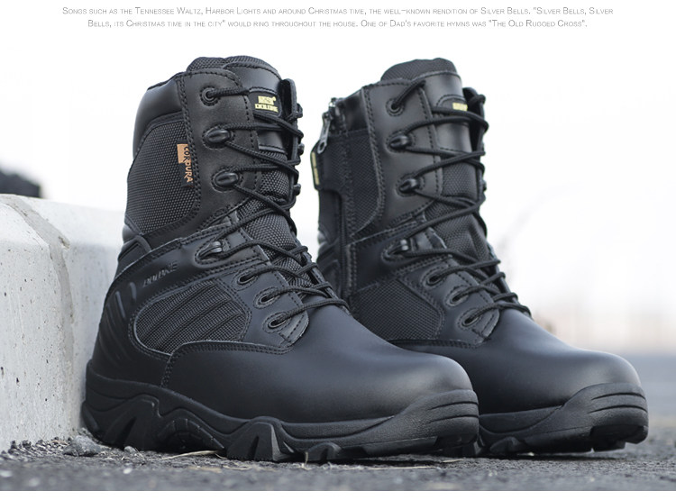 Boots militaires pour homme - porter - Ref 1398130 Image 22