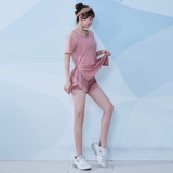 Летняя одежда для йоги, дорожный модный спортивный костюм для спортзала, комплект, популярно в интернете, свободный крой, для бега