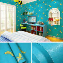 Wallpaper self-adhesive waterproof moisture-proof mildew-proof bedroom warm girl wallpaper painting stickers paper Net red background wall stickers 3d three-dimensional